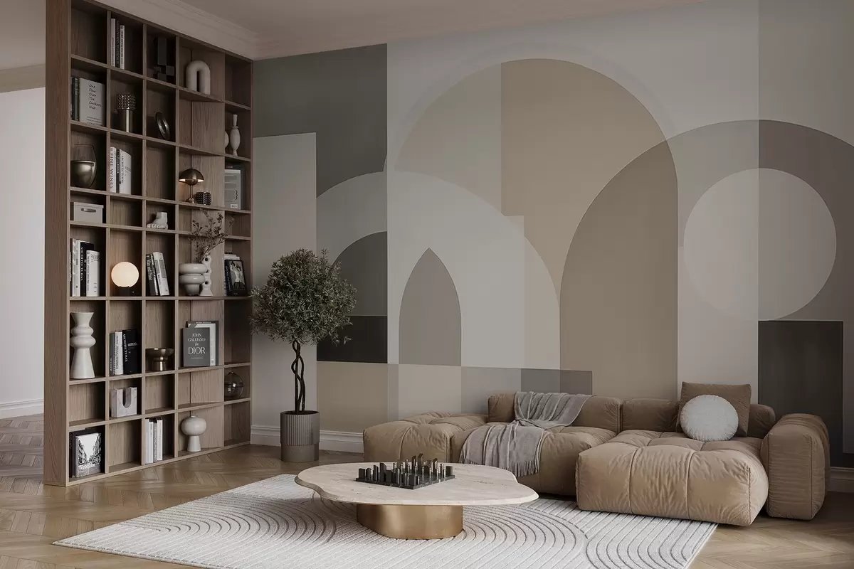 Fototapete Abstrakte abstrakte Geometrie w04440