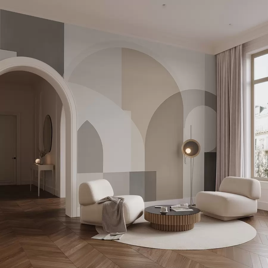 Fototapete Abstrakte abstrakte Geometrie w04440