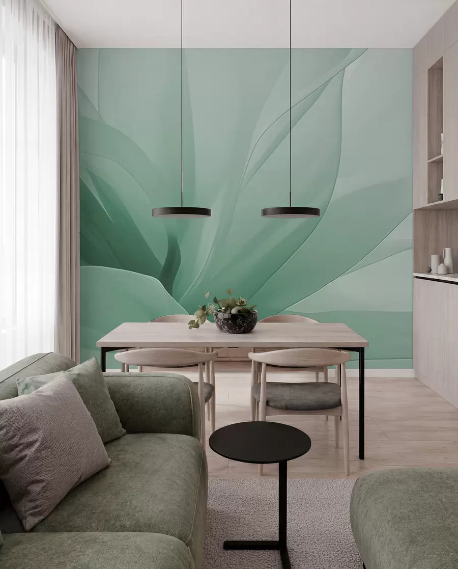 Fototapete Abstrakte Blume w04435v1