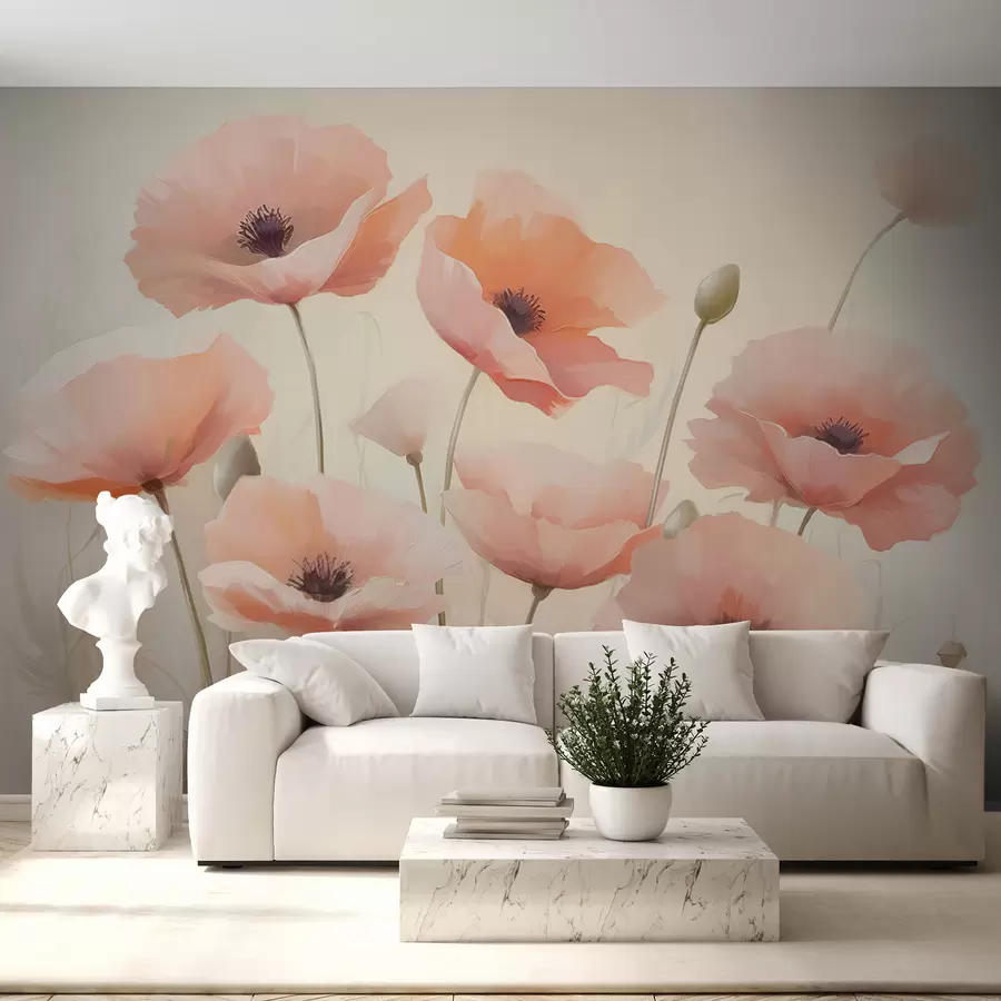 Murale Coquelicots w04462