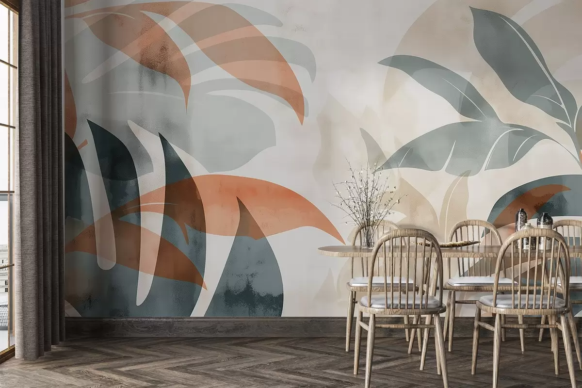 fototapeter Palmeblade w04482