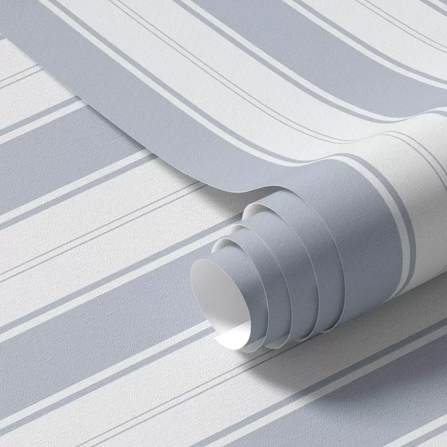 fototapeter Version med gentagne striber i gråblå toner a00517