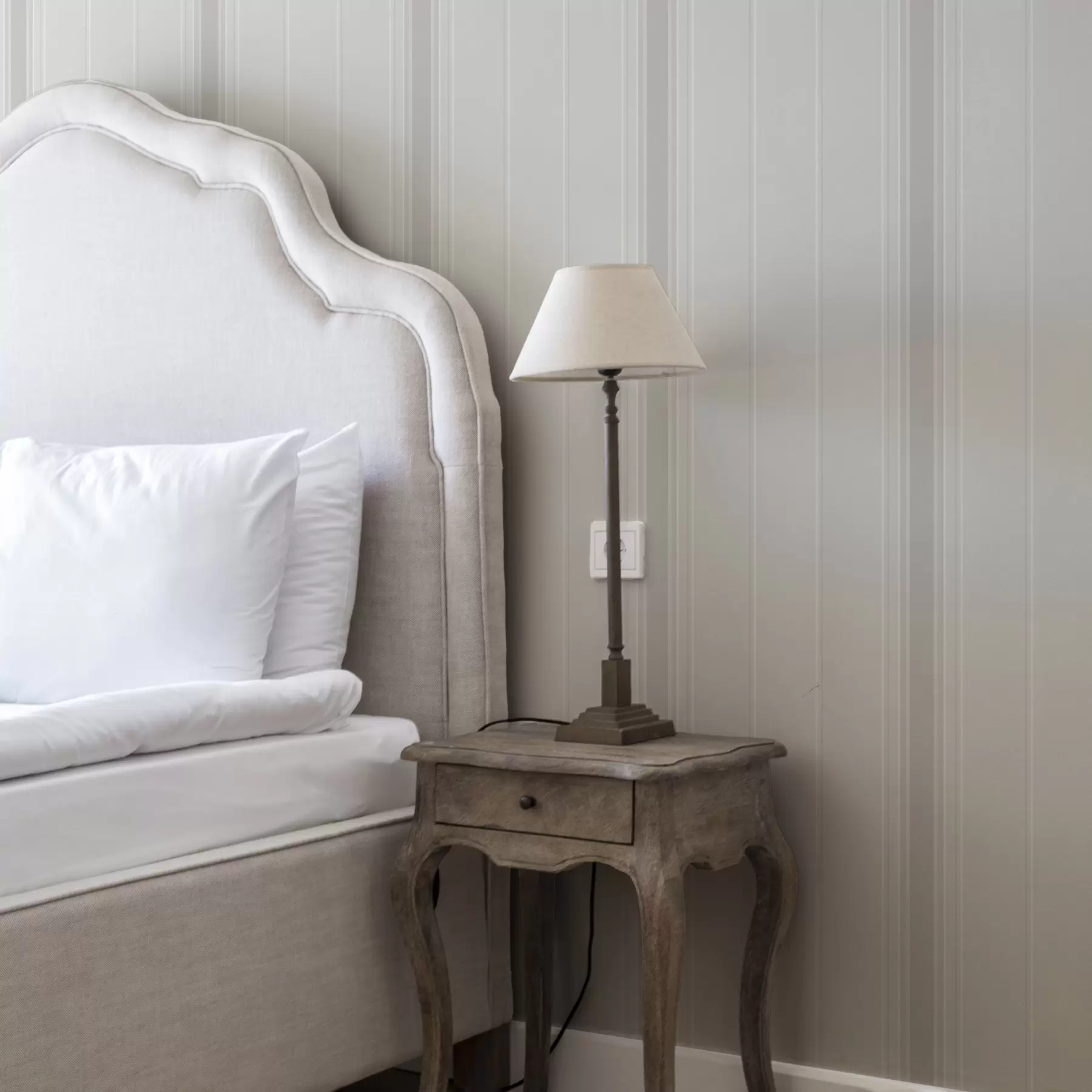 Fototapete Helle beigefarbene Streifen mit breiten Akzenten a00518