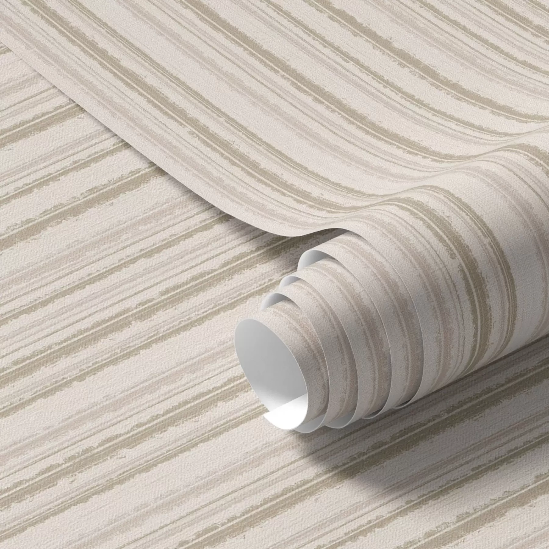 fototapeter Tynde striber i lyse beige toner a00549