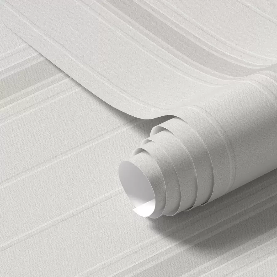 Murale Fond beige avec des rayures fines et moyennes de couleur gris-blanc a00559