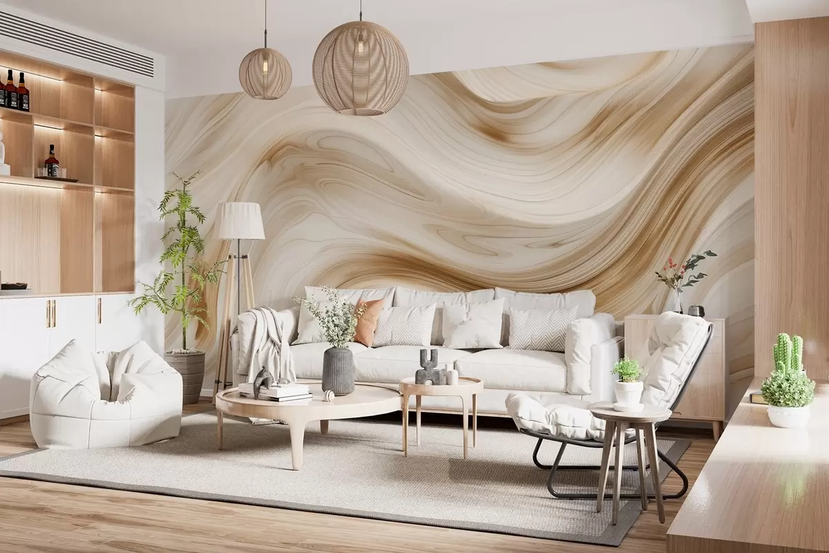 Murale Lignes abstraites w04513