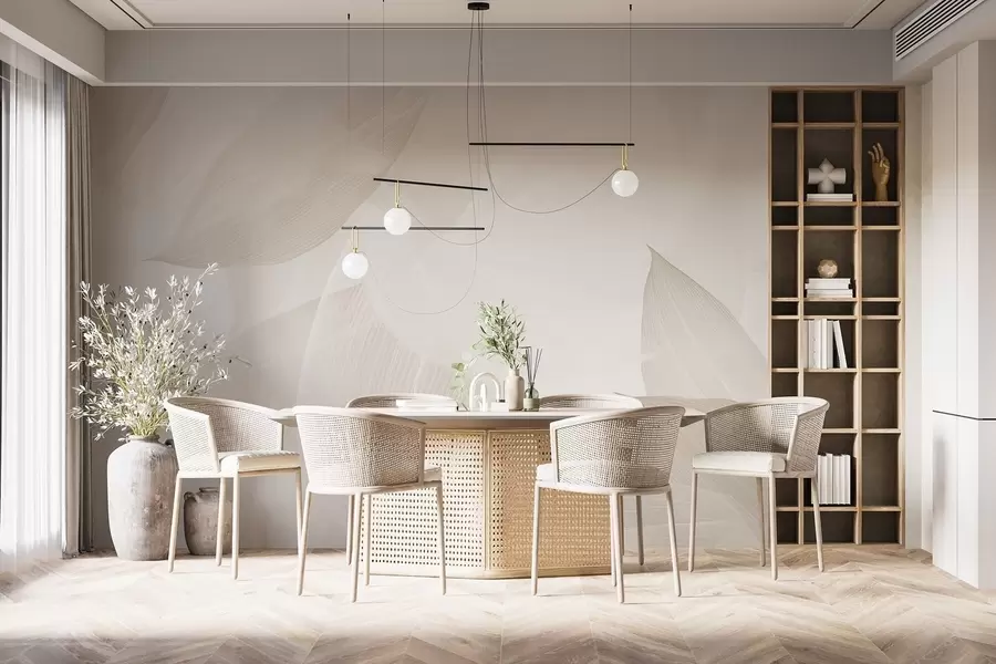 Fototapete Scharfe Blätter w04517v1