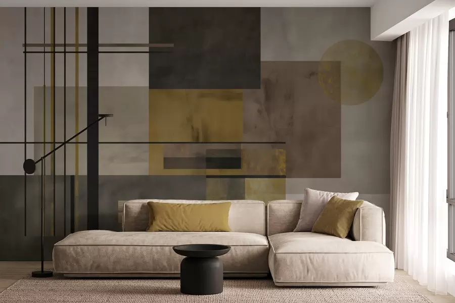 Fototapete abstrakte Geometrie w04502