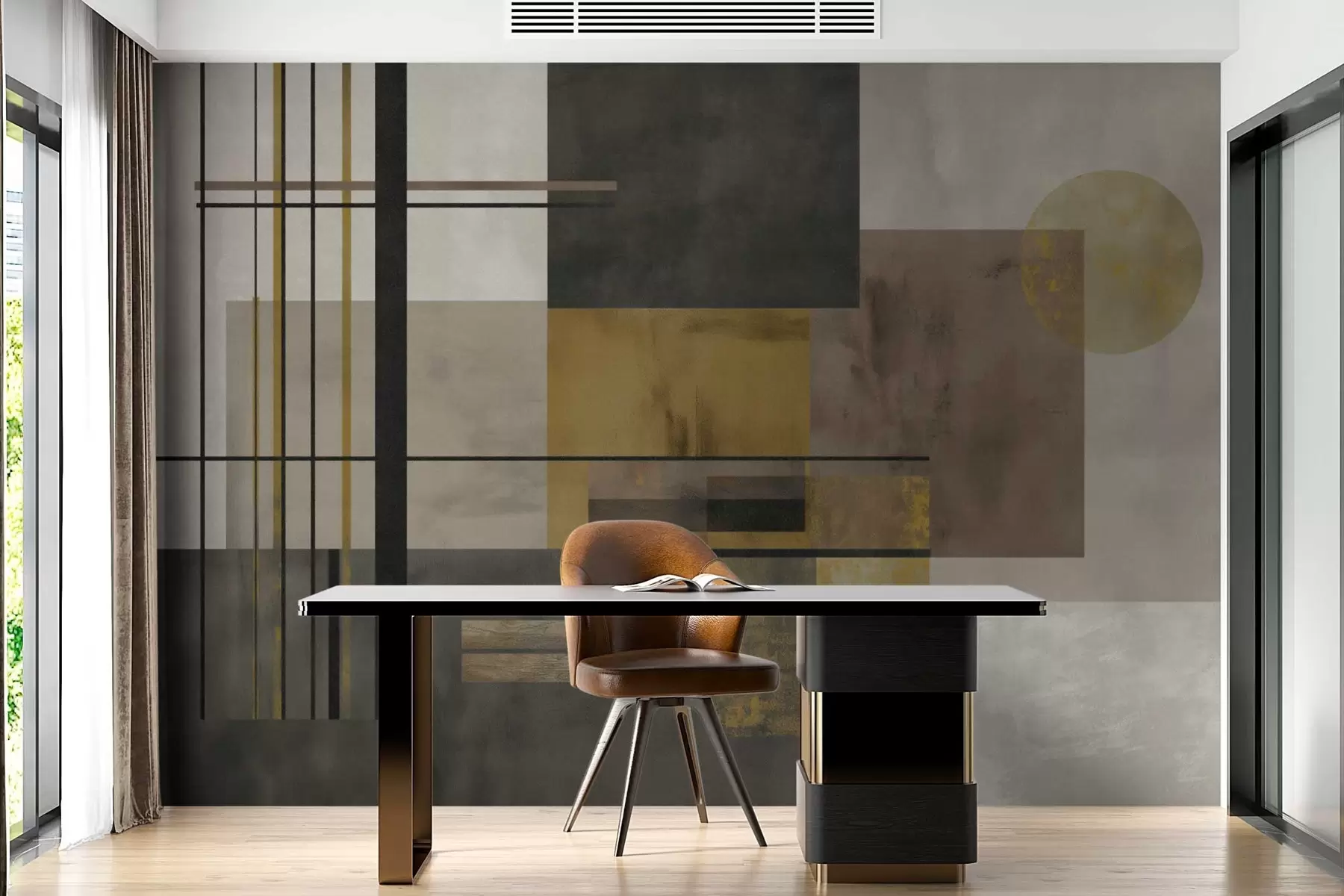 fototapeter abstrakt geometri w04502