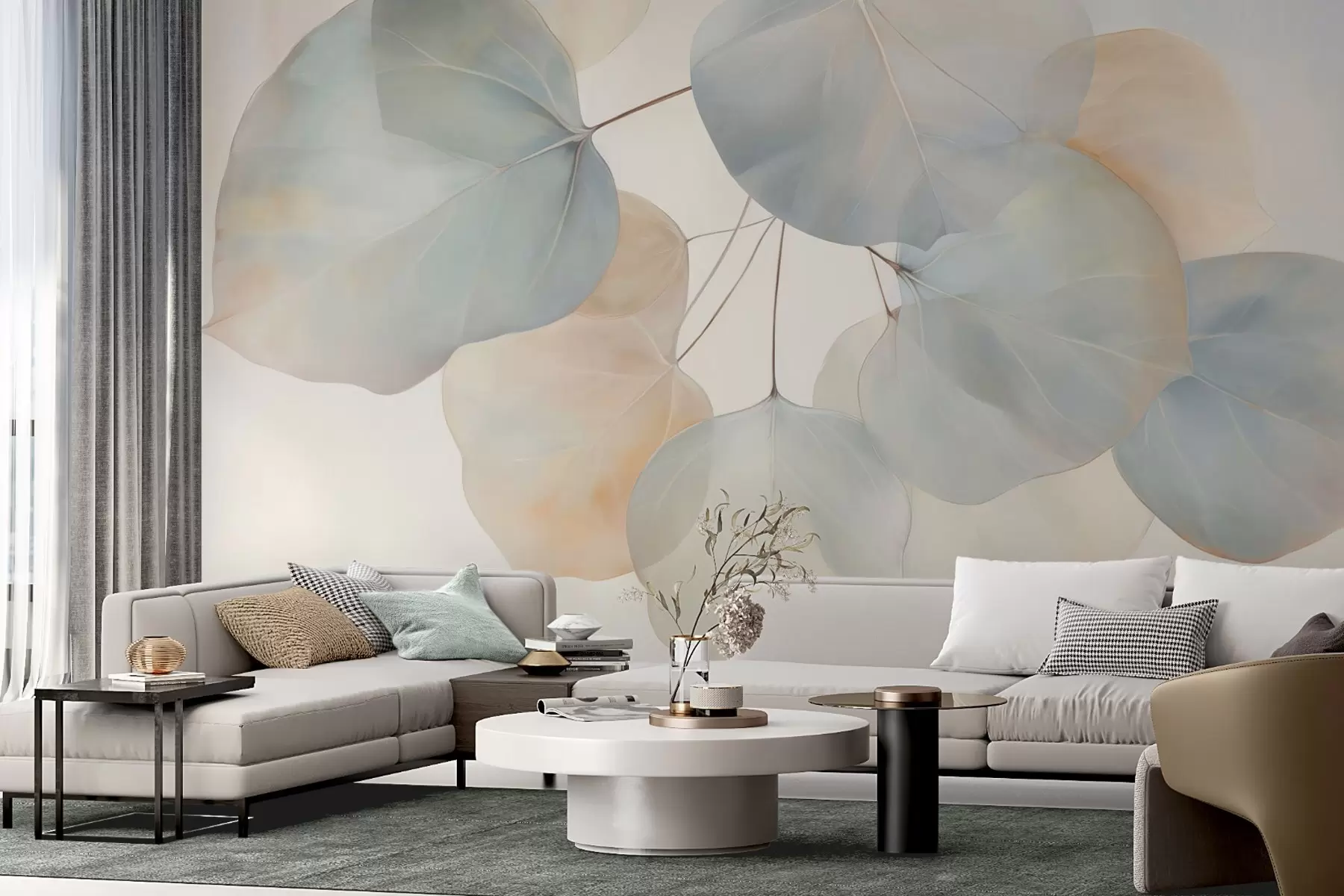 fototapeter Kæmpe blade w04599