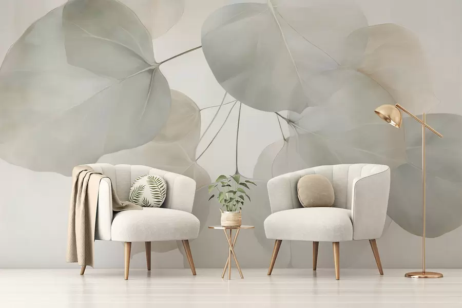 fototapeter Kæmpe blade w04599v1