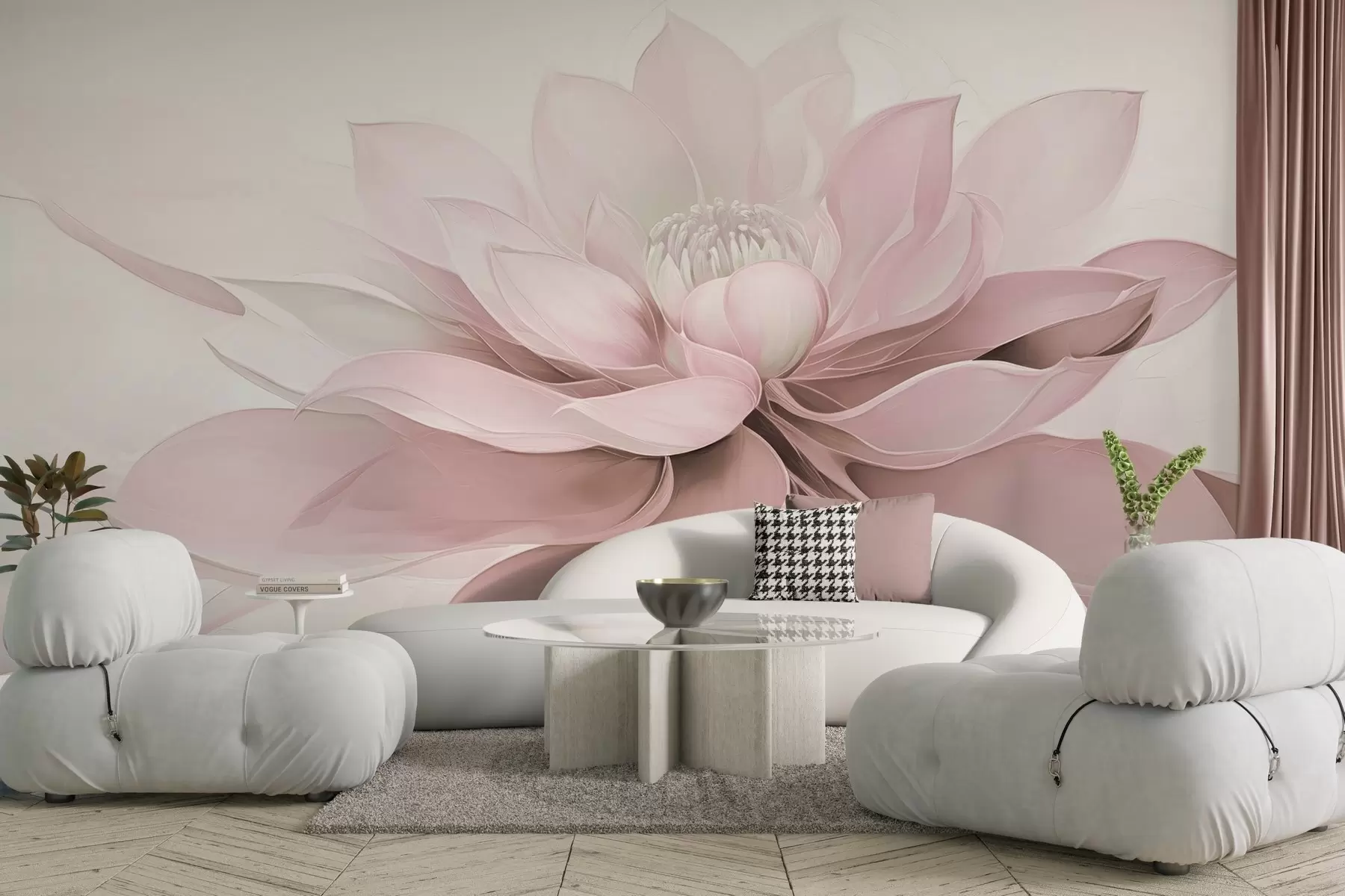 Murale Le mystère de la fleur w04563v1