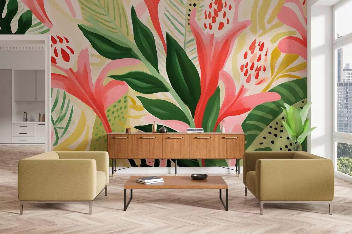 fototapeter Farvernes flugt w04564