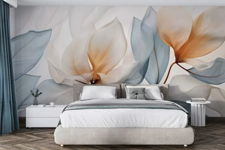 fototapeter Blomsterbladenes magi w04566