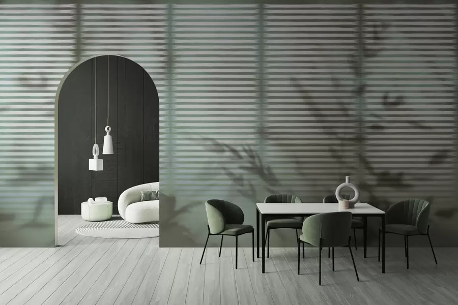 Fototapete Blattförmiger Schleier w04569