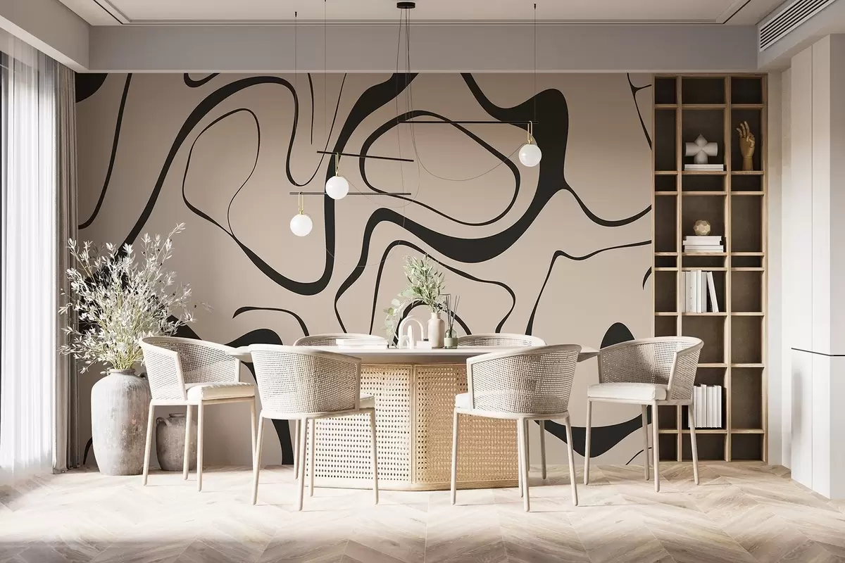 fototapeter Abstrakt mønster w04649