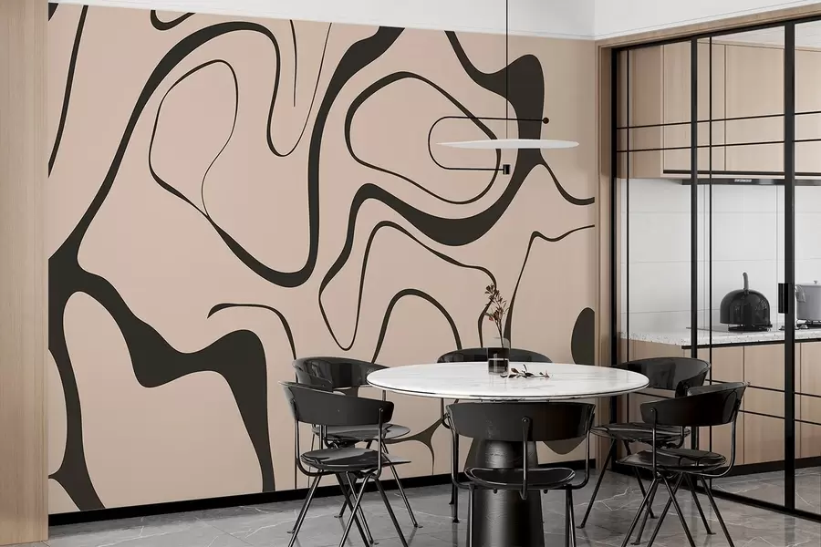 Fototapete Abstraktes Muster w04649