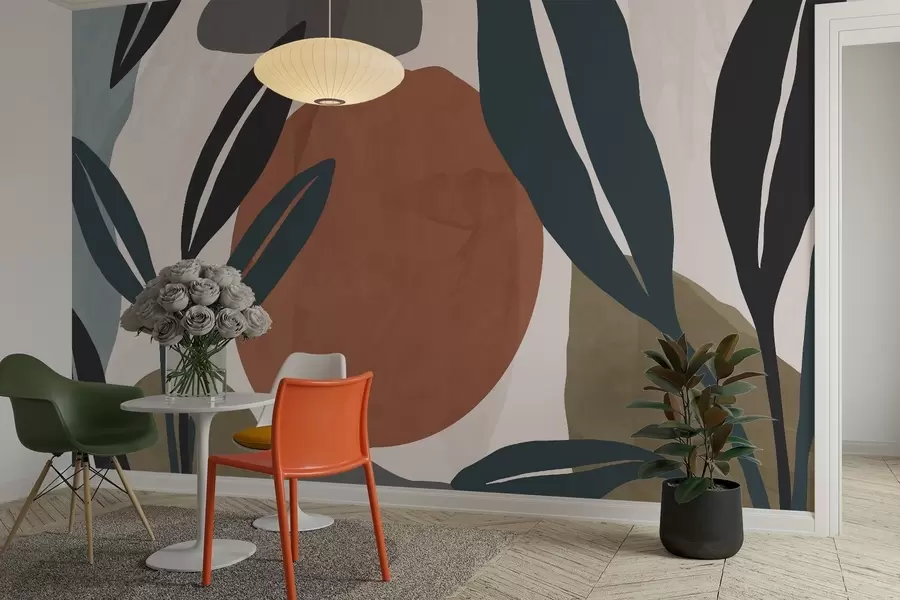 fototapeter Abstrakt Botanica w04592