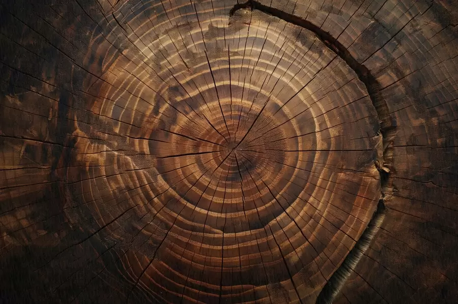 Fototapete Baumringe w04642
