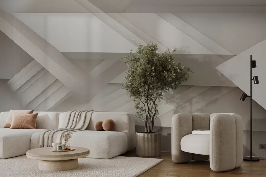 Murale Abstraction w04685