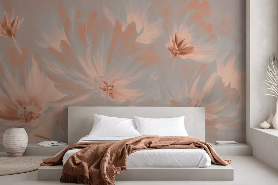 Fototapete Abstrakte Blumen w04670v1