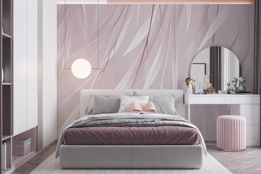 Fototapete Hängende dünne Blätter w04703v4