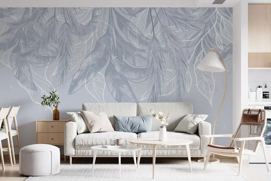 Fototapete Hängende Blätter w04747v1