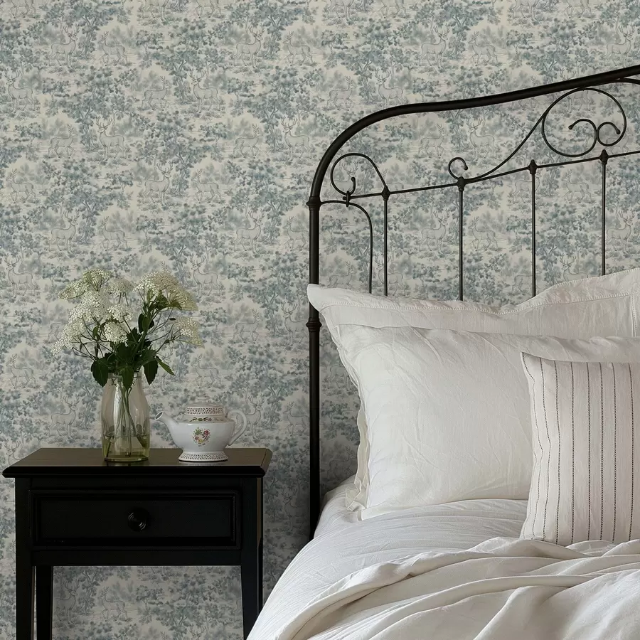 Fototapeter Monokrom hjortescen i skoven a00748 køb DK - Uwalls.dk fototapeter Monokrom hjortescen i skoven a00748