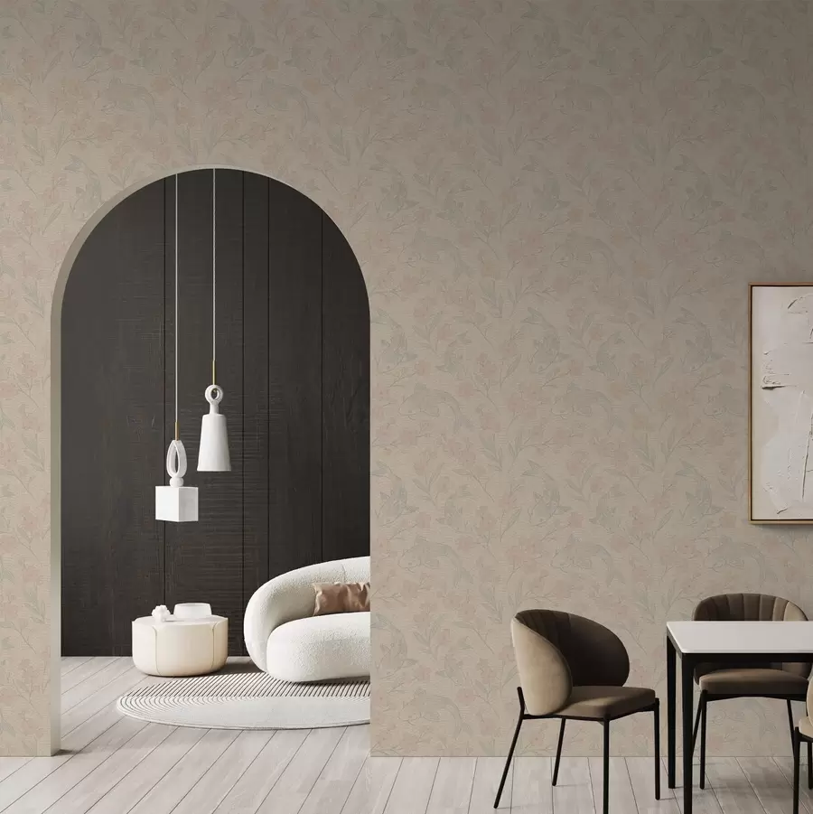 Fototapeter Karper blandt blomster i bløde beige-rosa nuancer a00766 køb DK - Uwalls.dk fototapeter Karper blandt blomster i bløde beige-rosa nuancer a00766