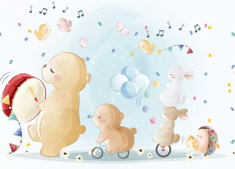 fototapeter Eventyrdyr w04762