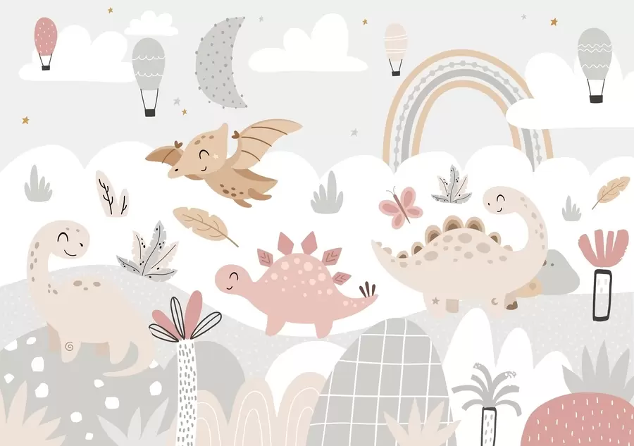 fototapeter Dinosaurer w04764