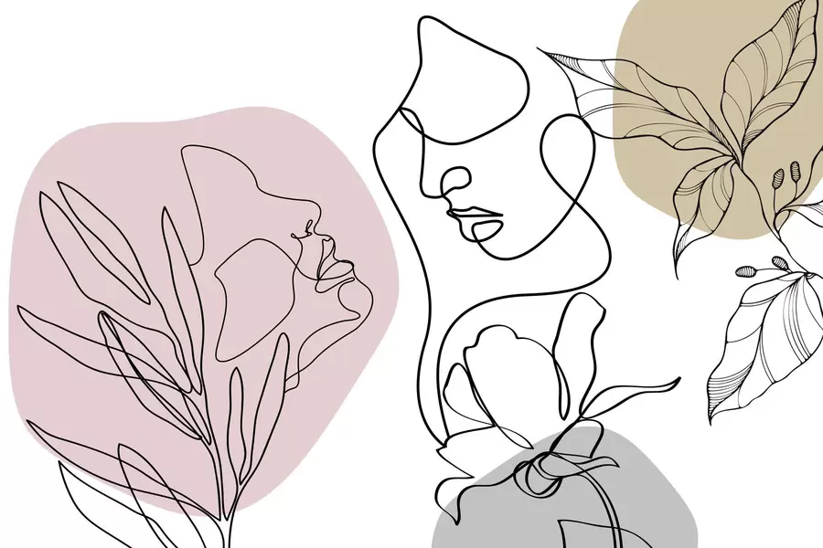 fototapeter Abstraktion w04780