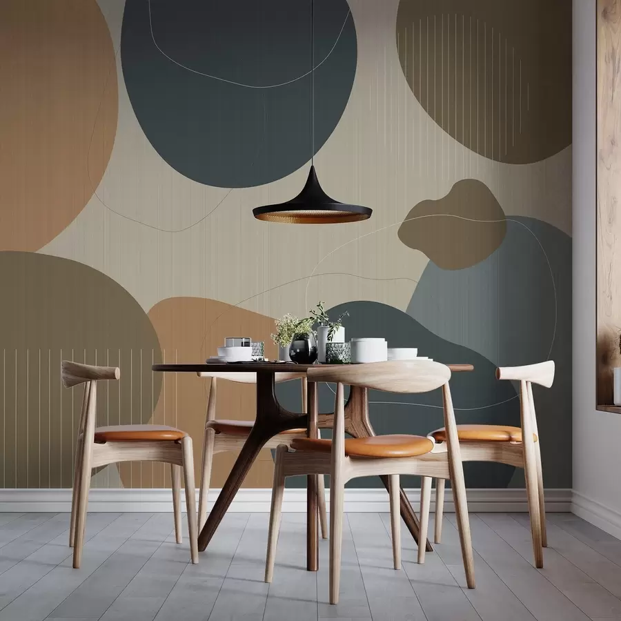 fototapeter Abstrakte cirkler w04759v1