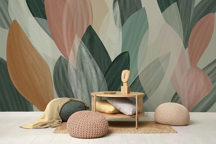 Murale feuilles fantastiques w04757