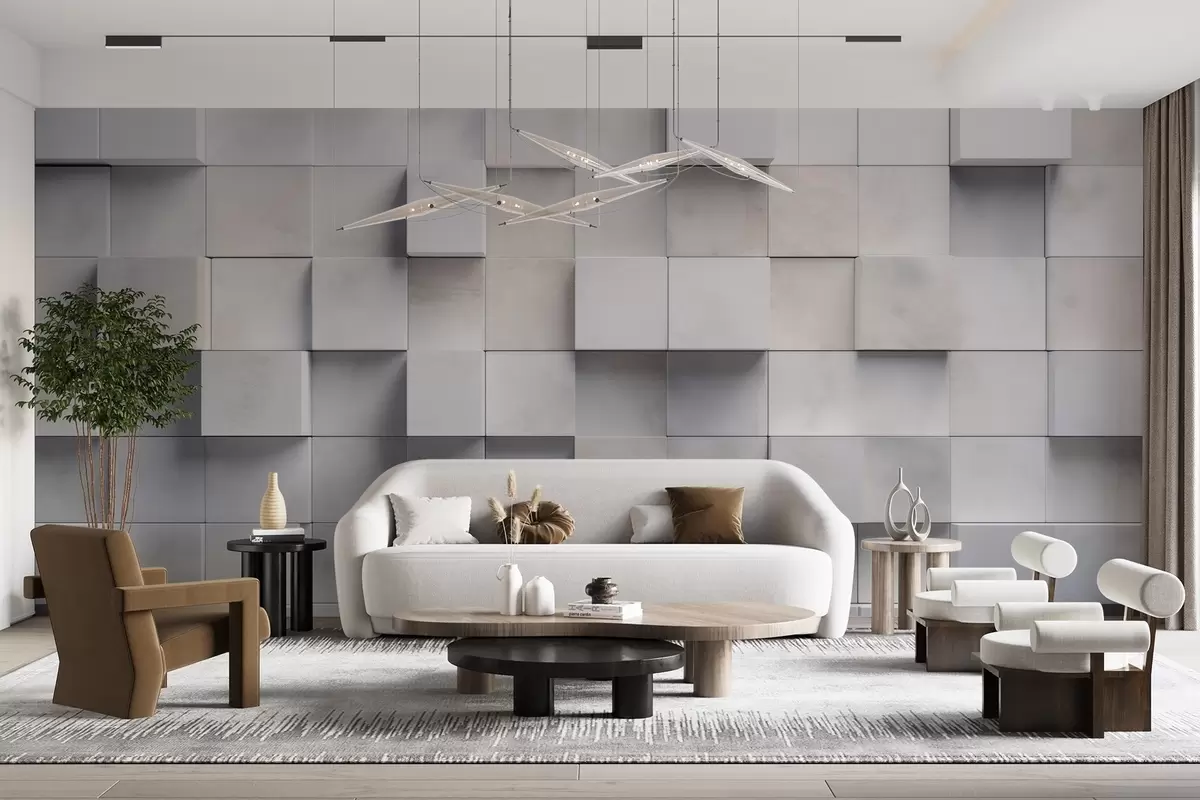 fototapeter Firkantede blokke w04806