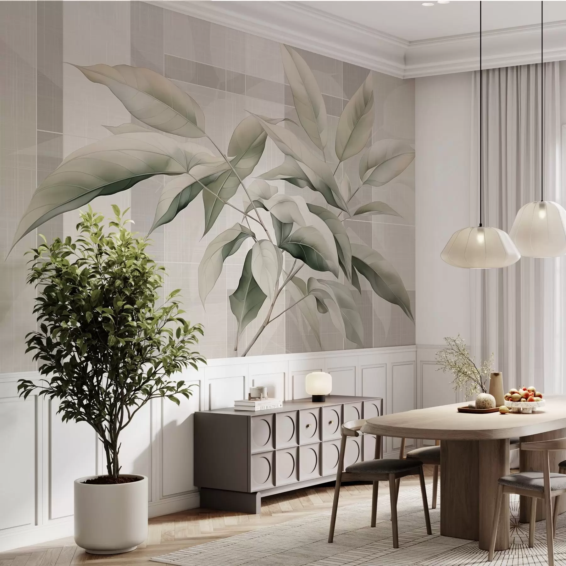 Fototapete Anmutiger Ast w04840