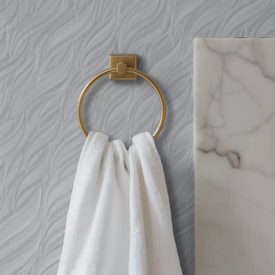 fototapeter Teksturerede børstebølger, kølig blågrå a00688v3