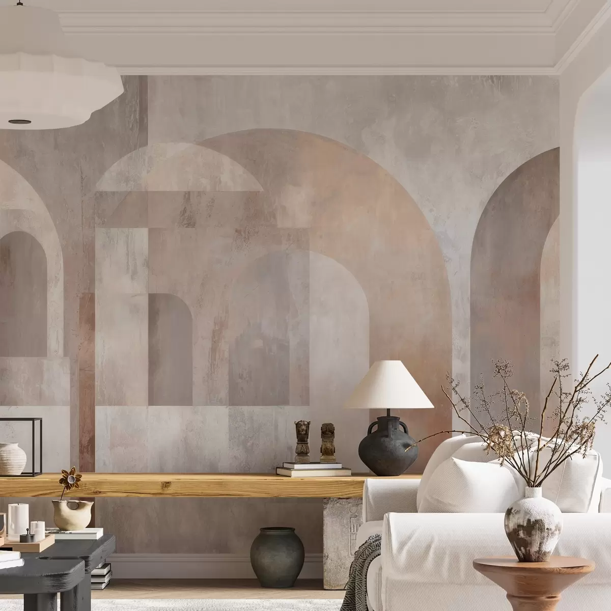 Murale Branches fleuries w04855