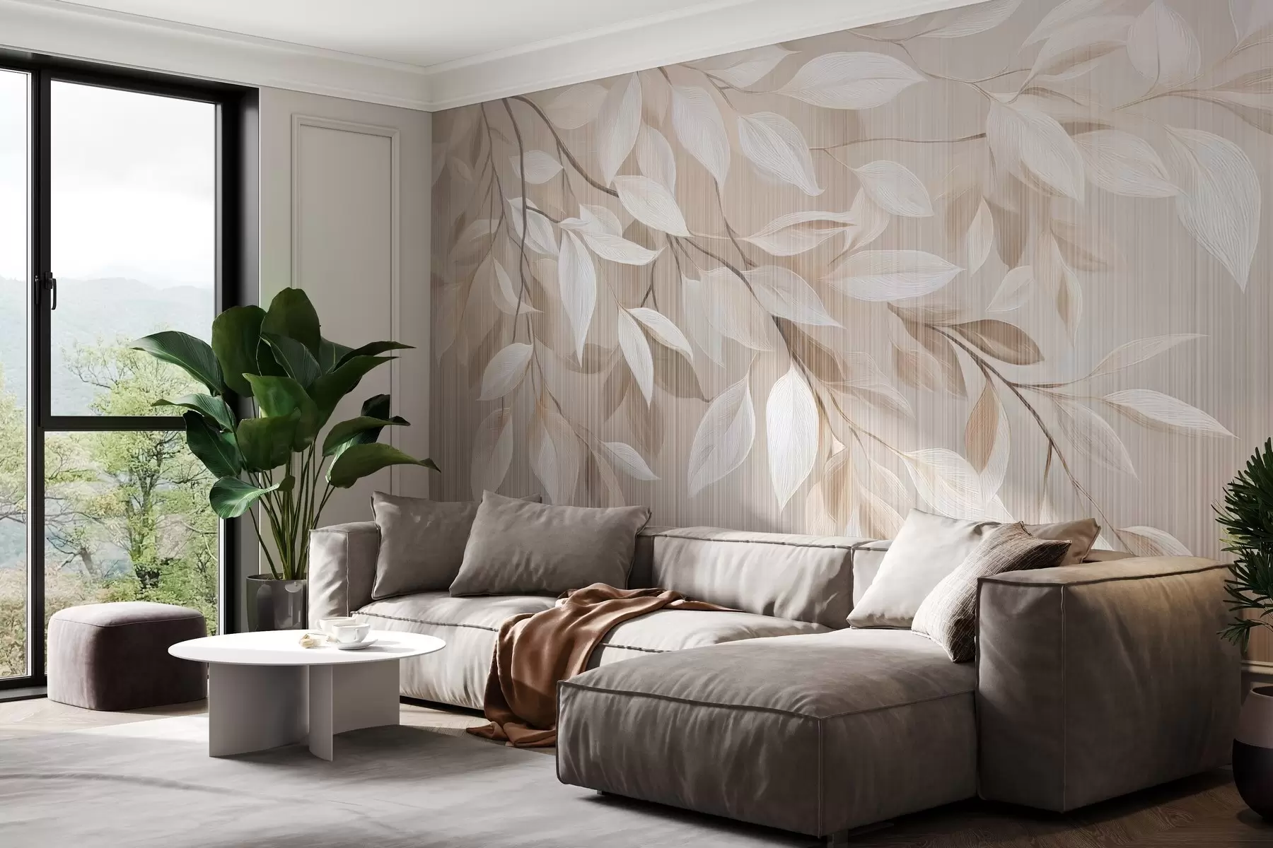 fototapeter Hængende trægren w04903