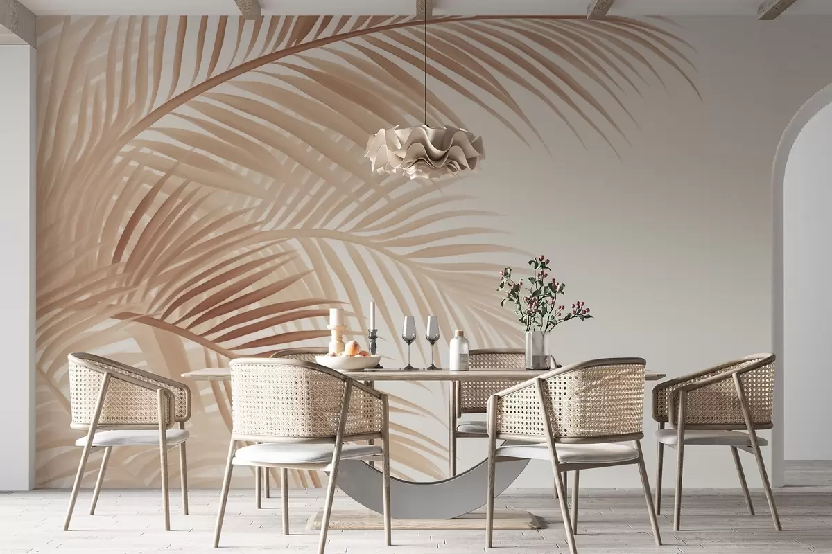 fototapeter Bregneblade w04884