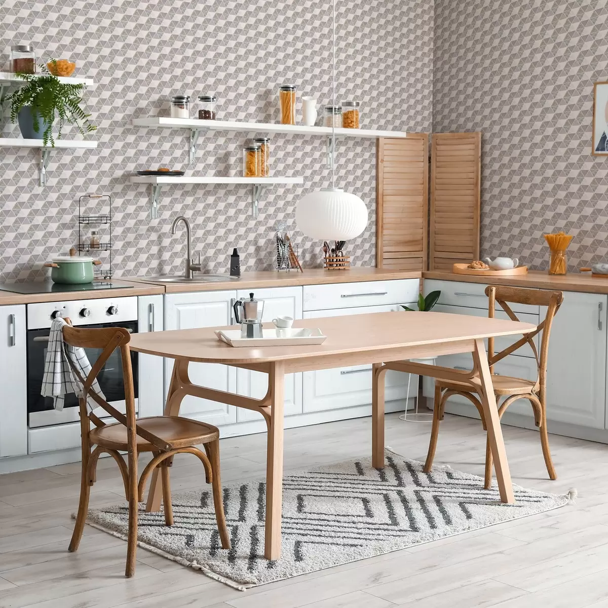 Baggrund Trekanter med strukturerede indsatser, en blanding af lilla og grå a00917