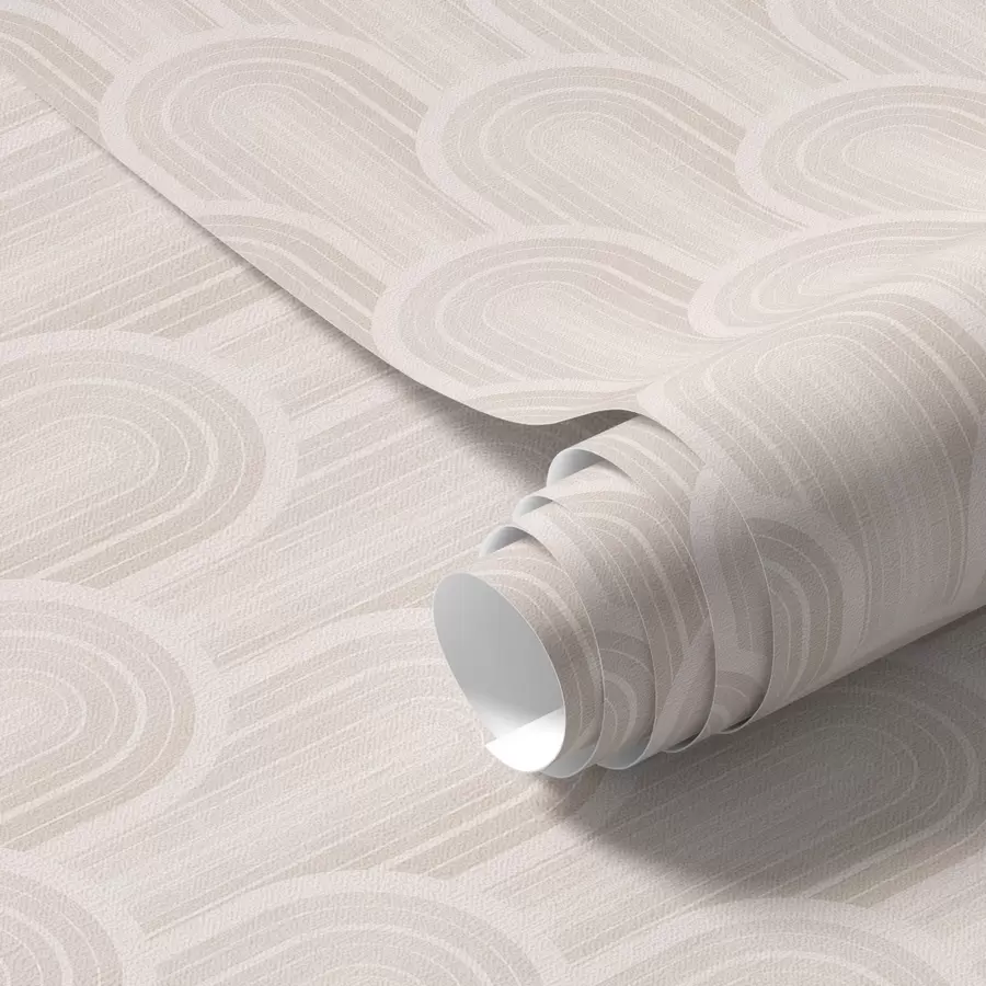 fototapeter Små buemoduler i varme creme-beige nuancer a00924