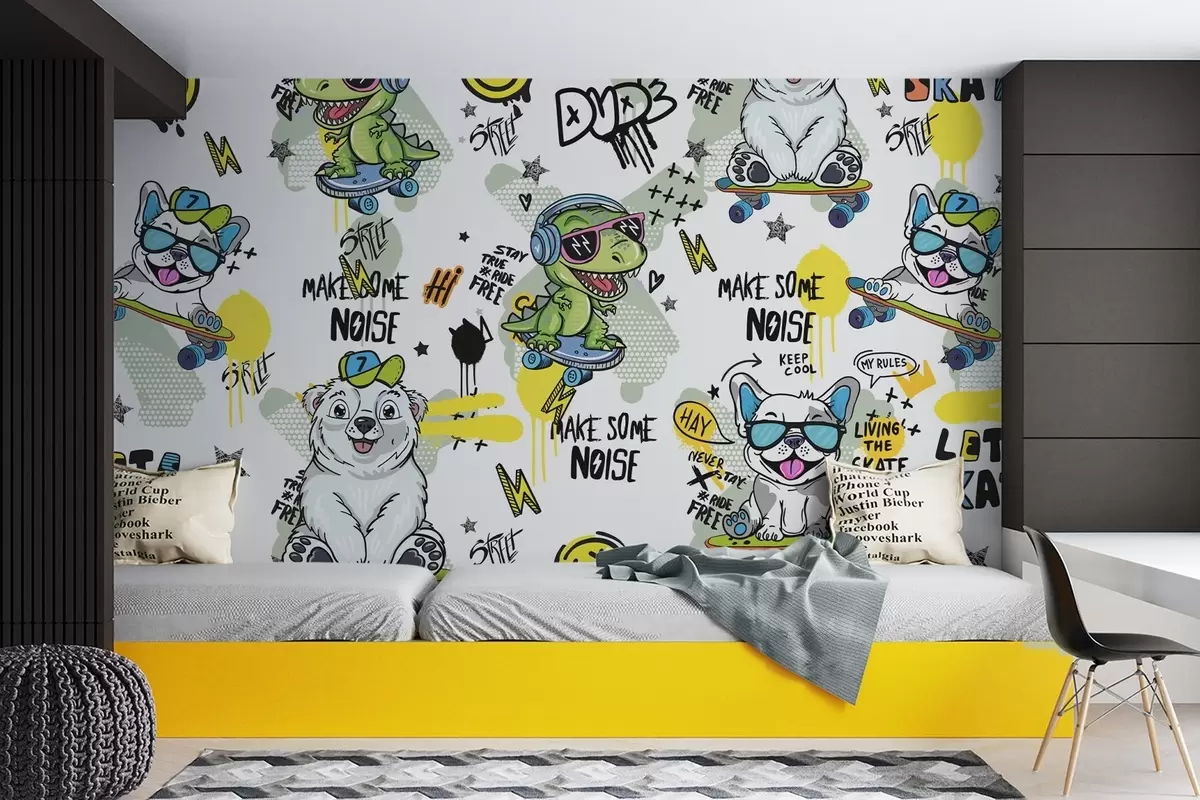 fototapeter Eventyrfigurer w04940v1