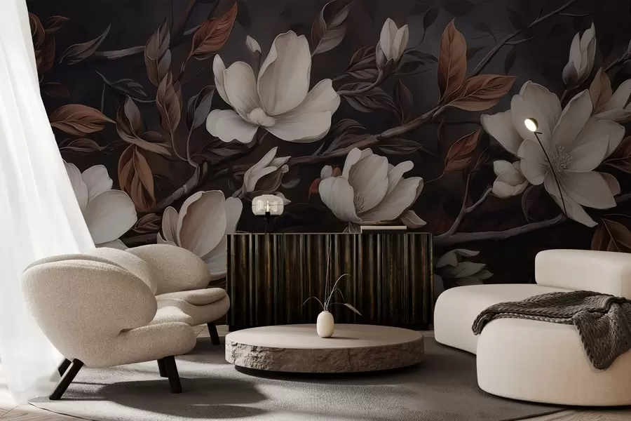 Fototapete Eleganter Ast w04950