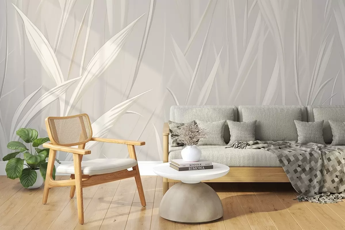 Fototapete Abstraktes Gras w04915