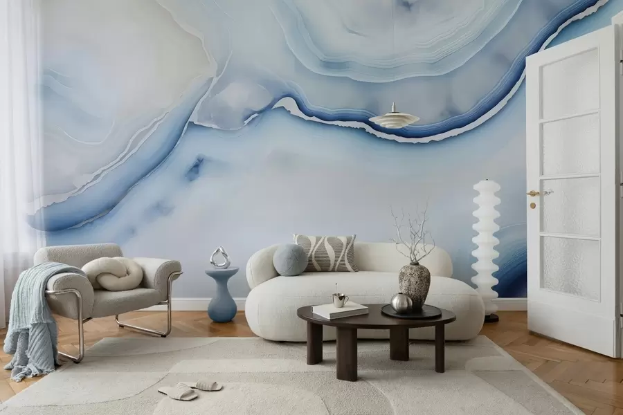 fototapeter Delikat marmor w05000