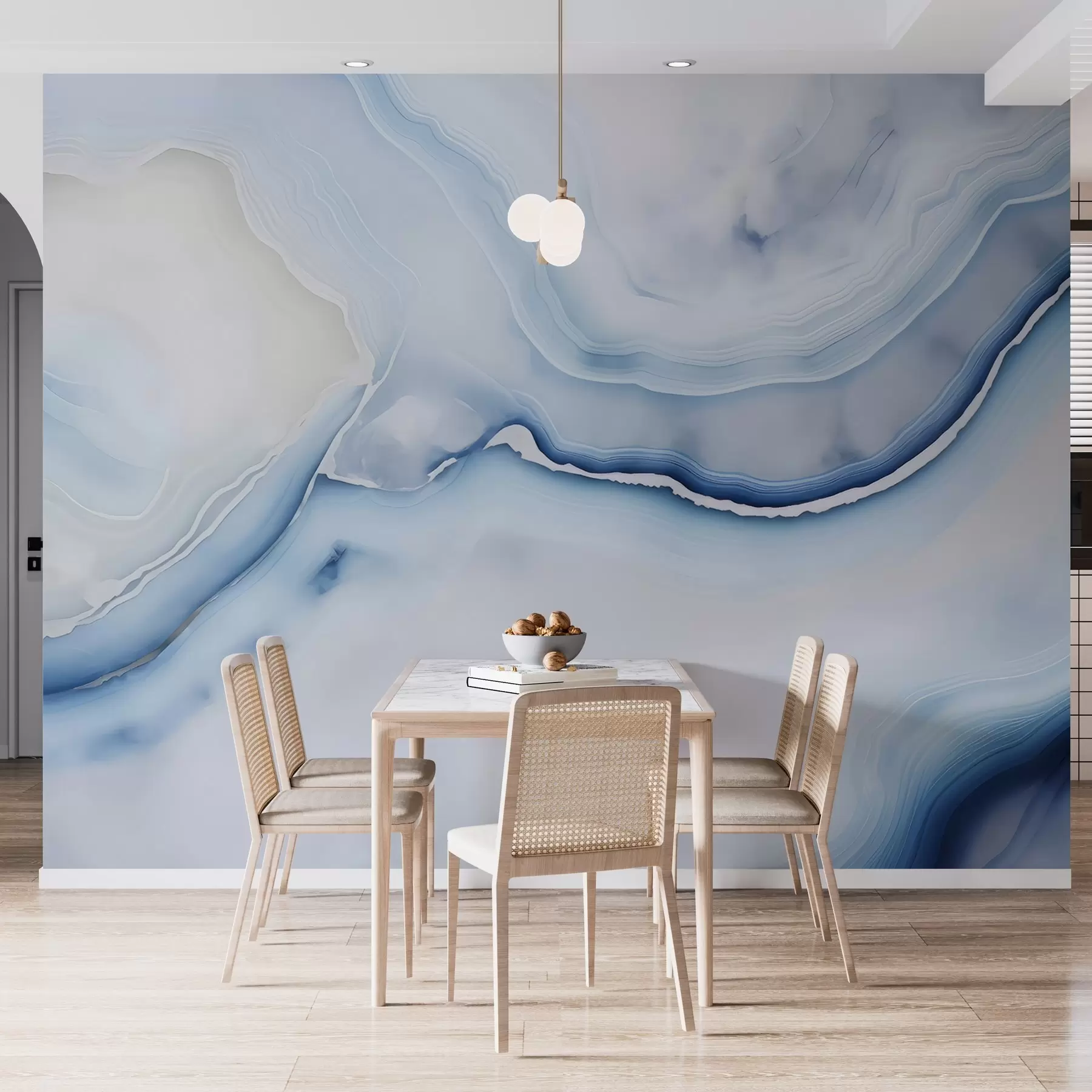 fototapeter Delikat marmor w05000