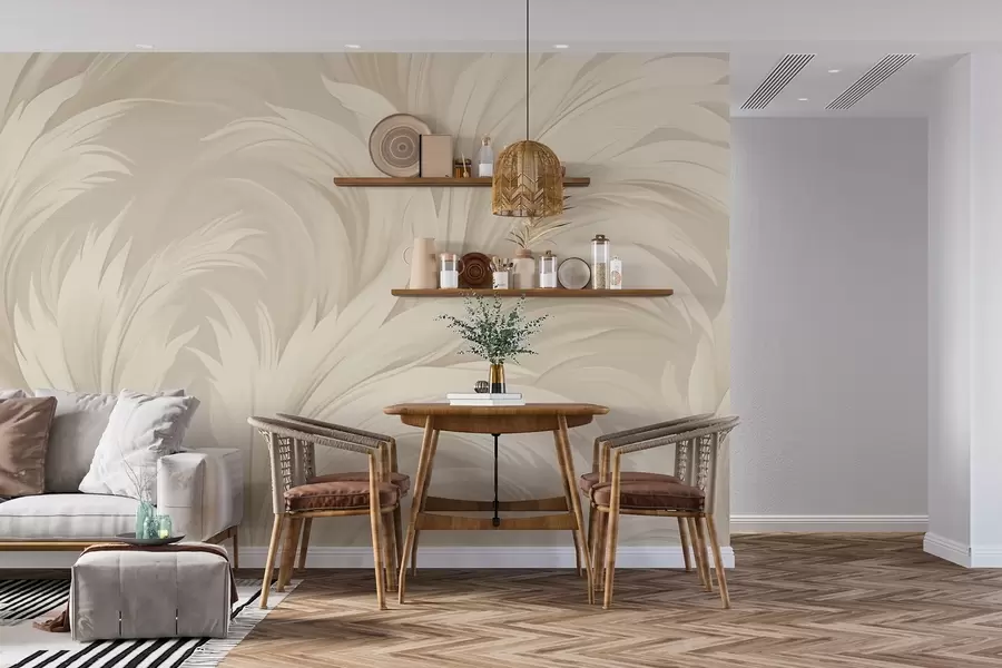 fototapeter Abstrakte blade w04987