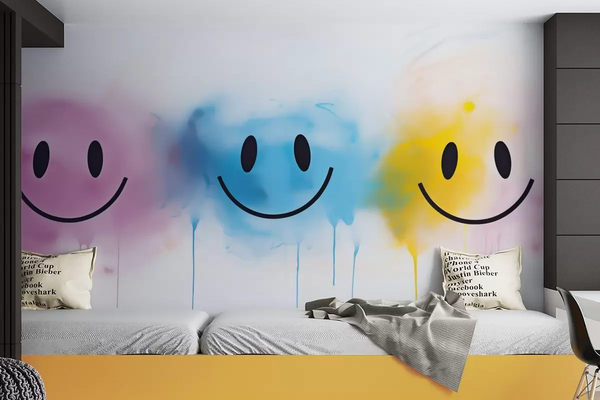 Murale Smileys w09600