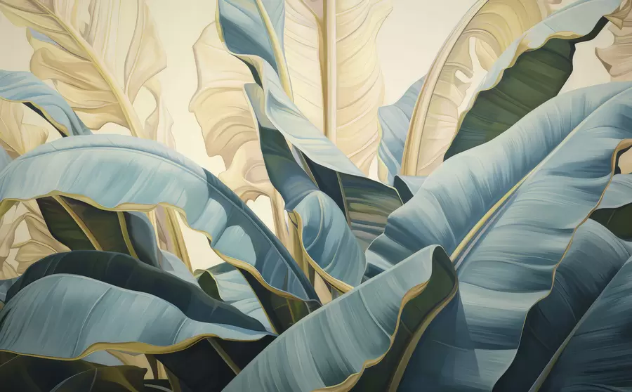 Fototapete Große Bananenblätter w05005